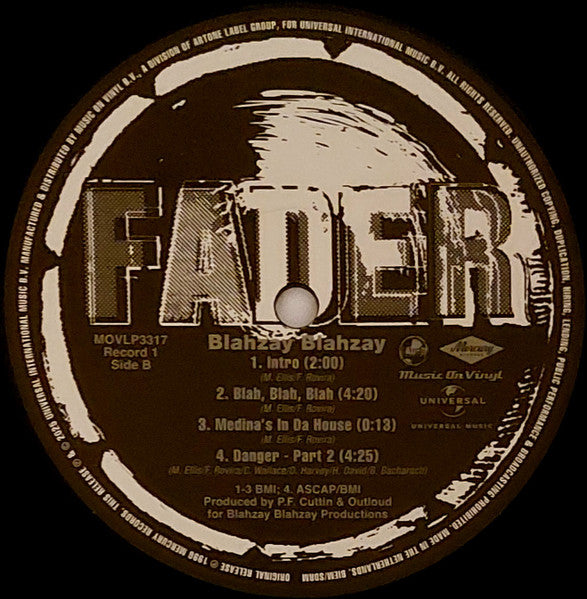 Blahzay Blahzay – Blah Blah Blah   ,  2LP , 180 gram ,