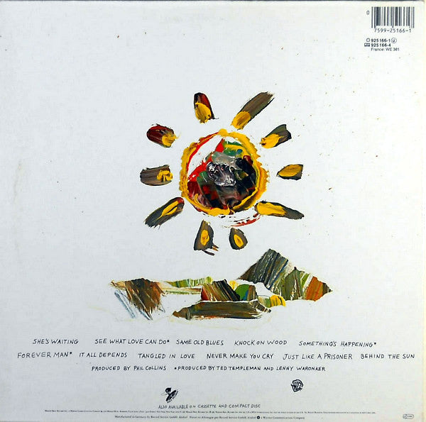 Eric Clapton ‎– Behind The Sun  ,  gatefold