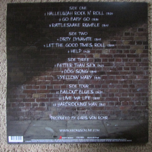 Krokus – Dirty Dynamite, 2xLP, Limited Edition, Numbered( 445/666), Stereo, Silver Vinyl