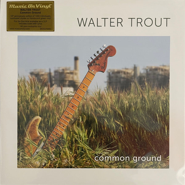 Walter Trout – Common Ground, 2xLP, Limited Edition, NumberED( 811/1000), Green Translucent Vinyl
