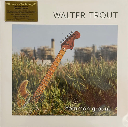 Walter Trout – Common Ground, 2xLP, Limited Edition, NumberED( 811/1000), Green Translucent Vinyl