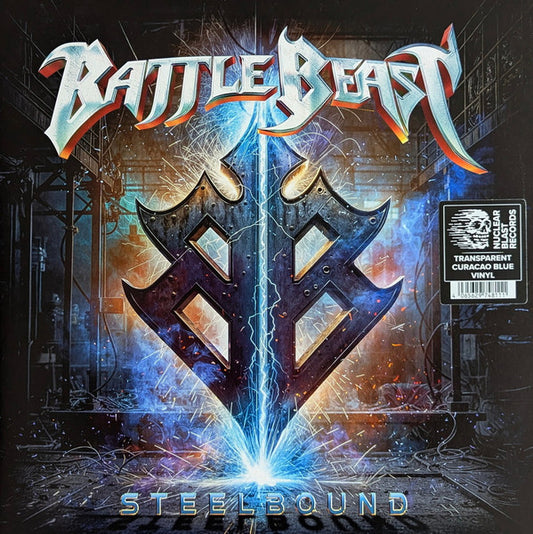 Battle Beast – Steelbound, Gatefold, Curacao Blue Vinyl