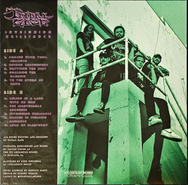 Tribal Gaze – Inveighing Brilliance, Green Swirl Vinyl incl. Poster