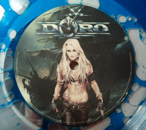 Doro – Warriors Of The Sea    ,  Limited Edition, Liquid Filled Blue Curacao