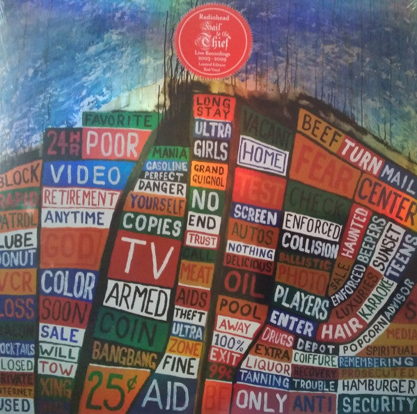 Radiohead – Hail To The Thief (Live Recordings 2003-2009), Limited Edition, Stereo, Red Vinyl