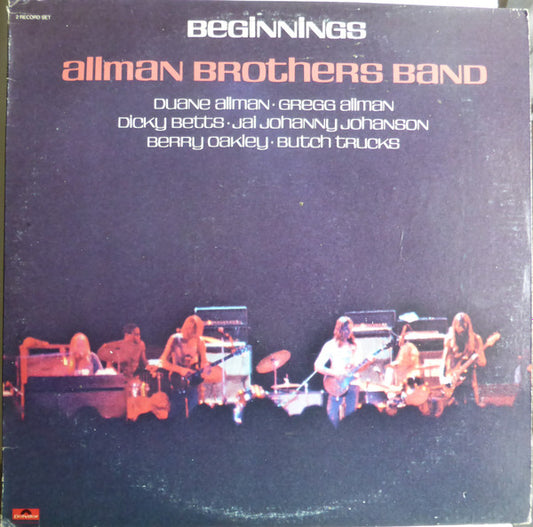The Allman Brothers Band ‎– Beginnings     ,  2LP