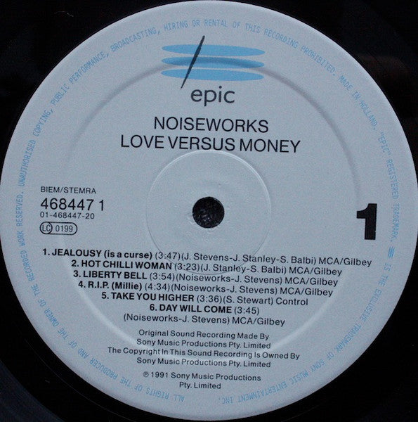 Noiseworks ‎– Love Versus Money