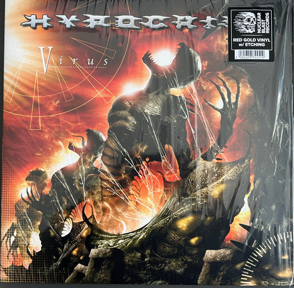 Hypocrisy – Virus, LP, Red Gold Vinyl + LP, Single Sided, Etched, Red Gold Vinyl