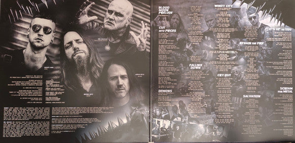 Warrant – The Speed Of Metal  ,  Gatefold , Limited Edition , Blue + Black vinyl
