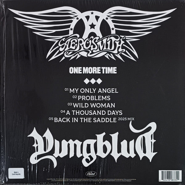 Aerosmith • Yungblud  – One More Time   , Single Sided, Etched