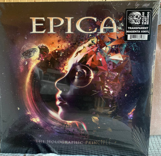 Epica – The Holographic Principle    ,  2LP , Gatefold , Transparent Magenta
