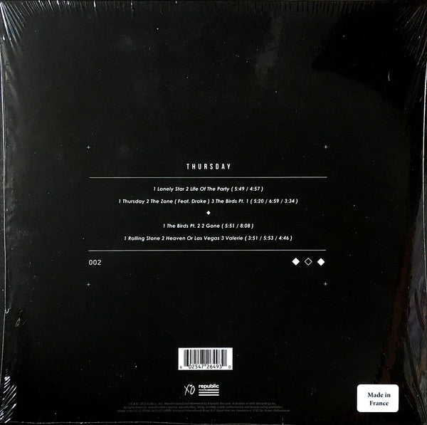The Weeknd – Thursday    , 2LP , Gatefold