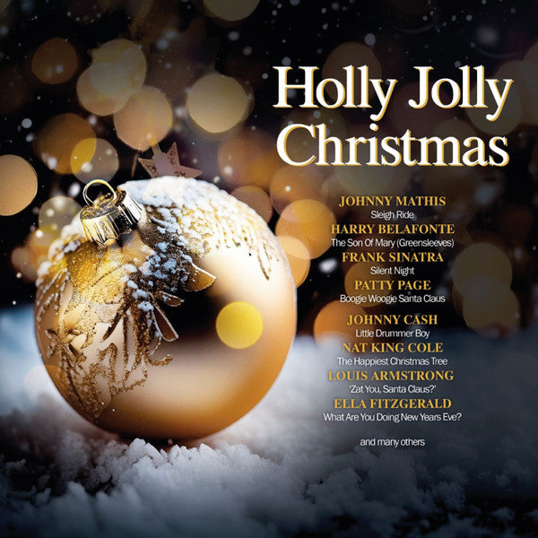 Holly Jolly Christmas   ,  Limited Edition,  Crystal Clear, 180 Gram