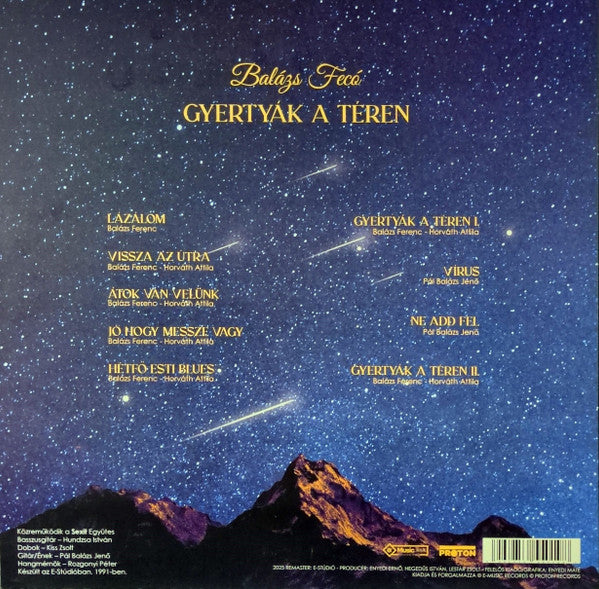 Balázs Fecó* ‎– Gyertyák A Téren