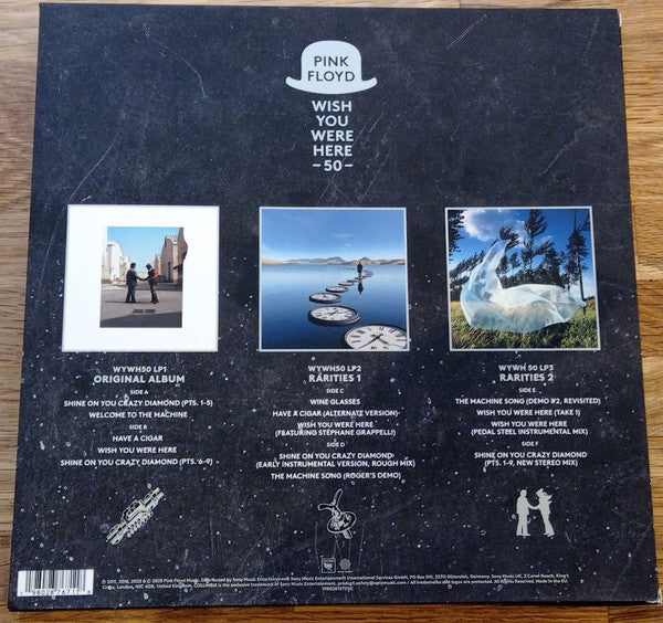 Pink Floyd – Wish You Were Here   ,  Box Set, 50th Anniversary Edition , 3 LP