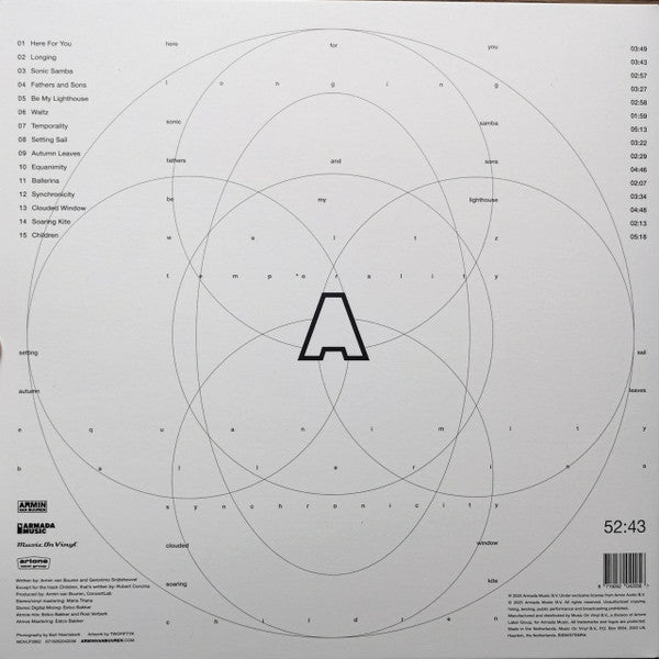 Armin van Buuren – Piano  ,  180 gram + 16 page booklet , Gatefold