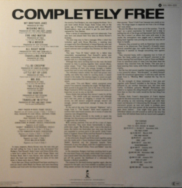 Free – Completely Free