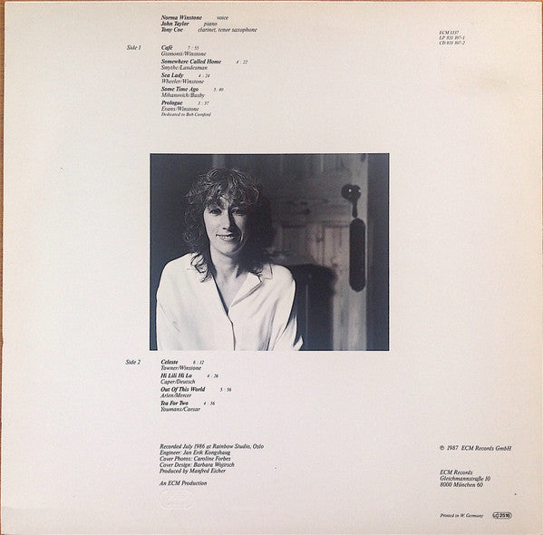 Norma Winstone ‎– Somewhere Called Home