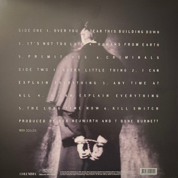 T Bone Burnett* – The Criminal Under My Own Hat, Limited Edition, Numbered( 904/1000) Red, Black and White Marbled Vinyl