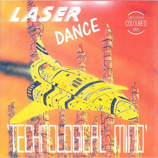 Laser Dance* – Technological Mind   ,  Limited Edition, Orange Red Splatter
