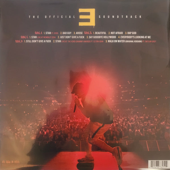 Eminem – Stans (The Official Soundtrack)   ,  2LP , Translucent Red & Black