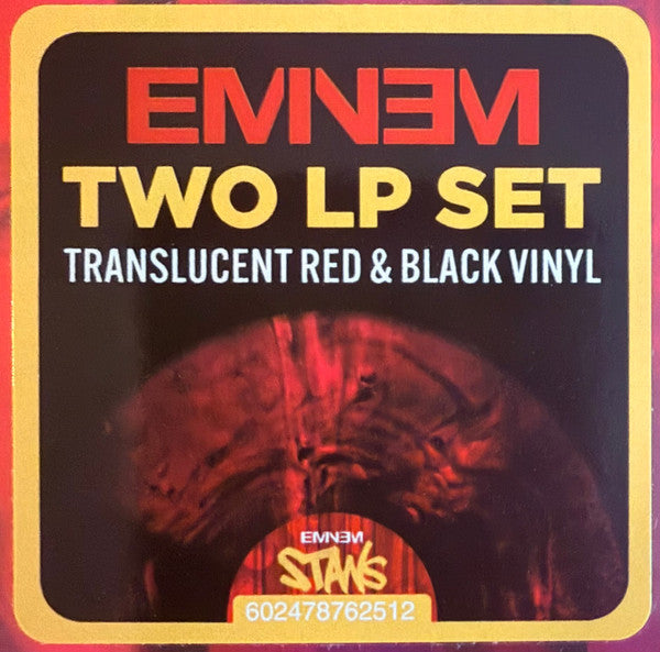 Eminem – Stans (The Official Soundtrack)   ,  2LP , Translucent Red & Black