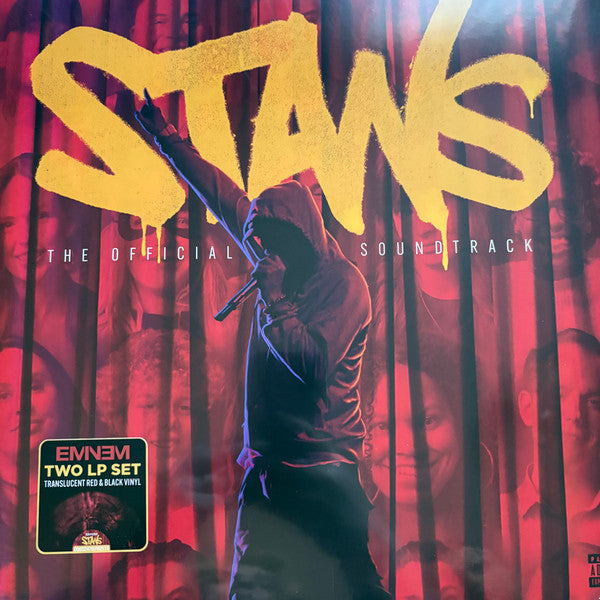Eminem – Stans (The Official Soundtrack)   ,  2LP , Translucent Red & Black