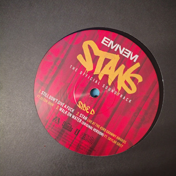 Eminem – Stans (The Official Soundtrack)   ,  2LP , Translucent Red & Black