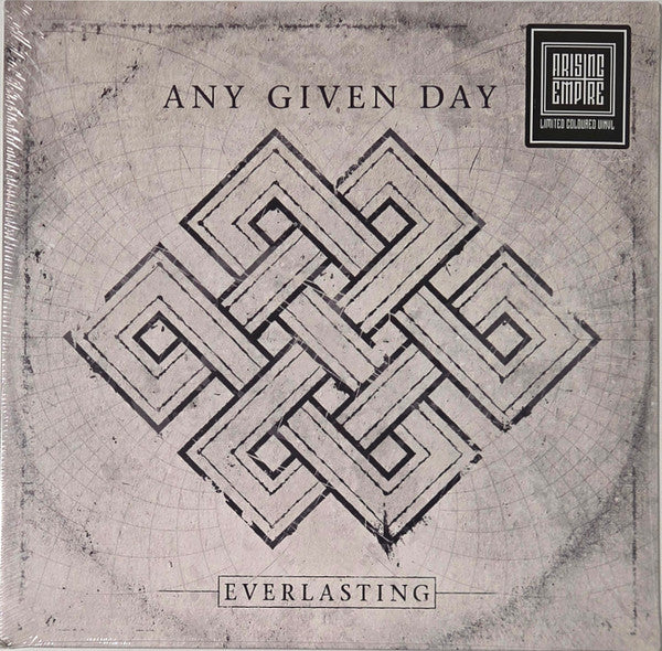 Any Given Day  – Everlasting   ,   Limited Edition,  Grey Black Marbled