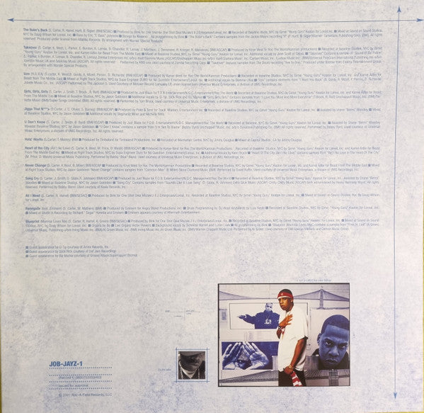 Jay-Z – The Blueprint   ,  2 LP , Gatefold