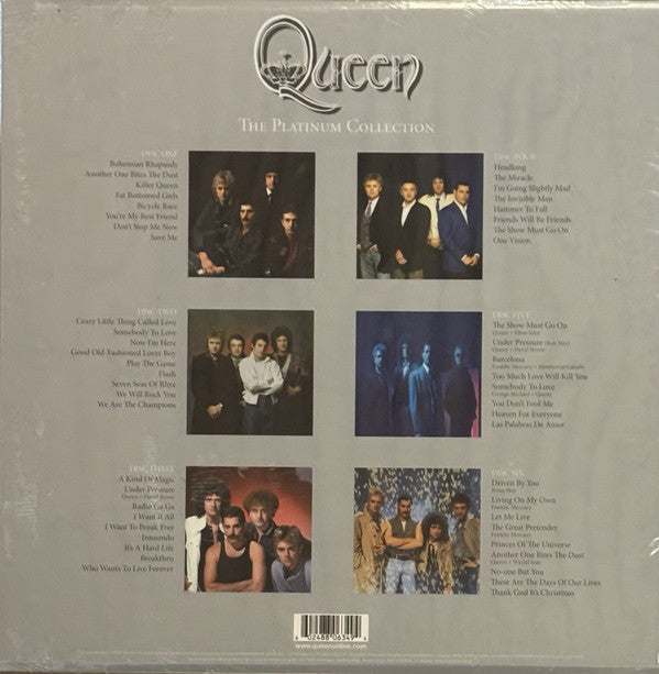 Queen ‎– The Platinum Collection  , BOX , 6 x 180 gram vinyl + 24 page photo book