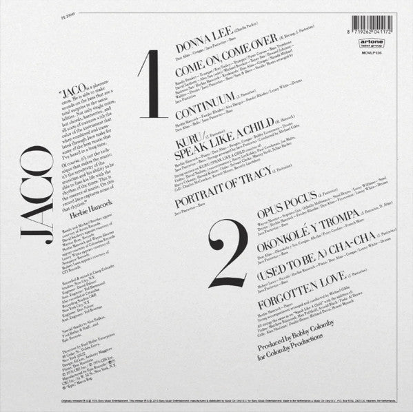 Jaco Pastorius – Jaco Pastorius