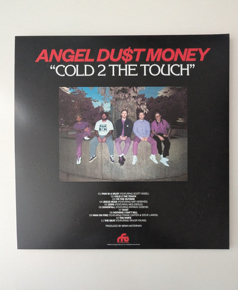 Angel Du$t – Cold 2 The Touch  ,  Gatefold , 45 RPM, Album, Red vinyl