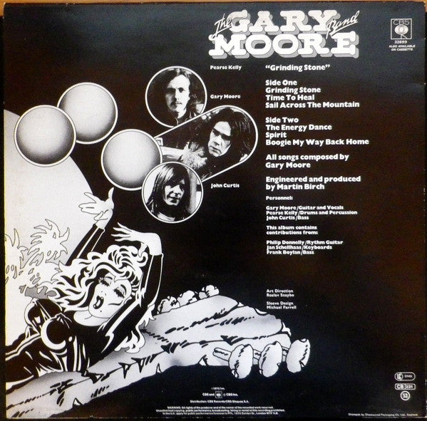 The Gary Moore Band ‎– Grinding Stone