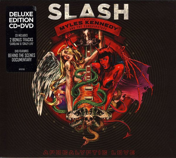 Slash  Featuring Myles Kennedy And The Conspirators – Apocalyptic Love  ,  CD + DVD , Deluxe Edition, Digipak