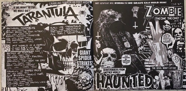 Rob Zombie – The Great Satan  ,  Limited Edition, Black & White Swirl , Gatefold ,28 page booklet