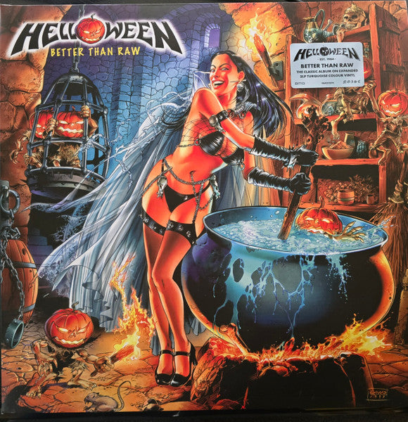 Helloween – Better Than Raw   , 2 LP , Gatefold , Turquoise