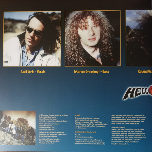 Helloween – Better Than Raw   , 2 LP , Gatefold , Turquoise