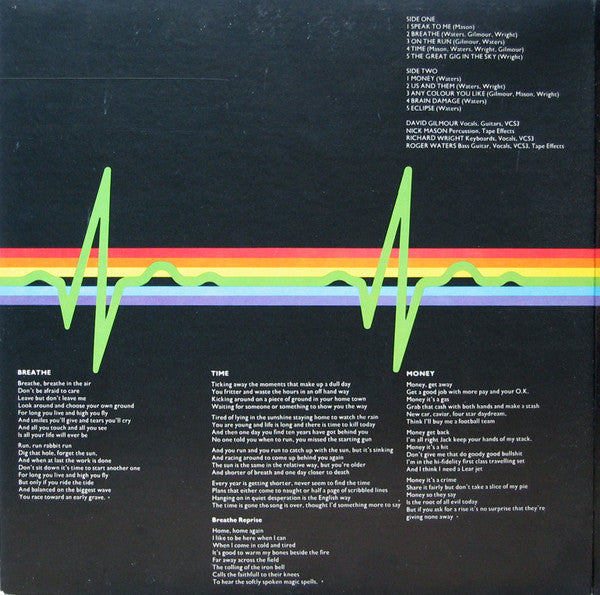 Pink Floyd – The Dark Side Of The Moon    , Gatefold , cu poster original , US press