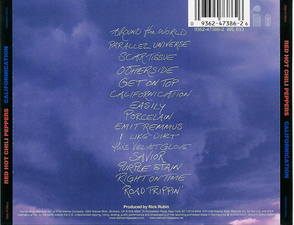 Red Hot Chili Peppers – Californication