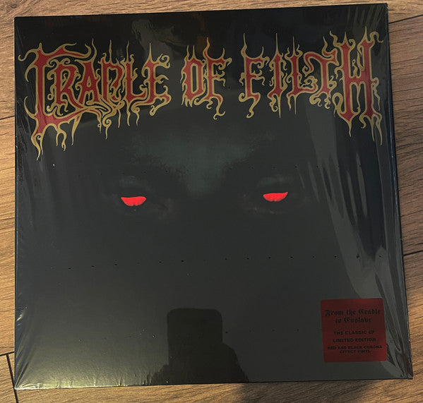 Cradle Of Filth – From The Cradle To Enslave ,  EP, Limited Edition,  Red/Black Merge [Corona] Country: Europe