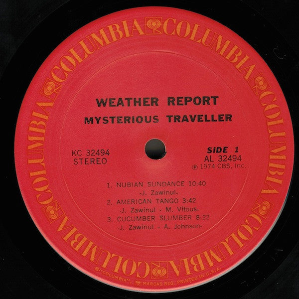 Weather Report – Mysterious Traveller