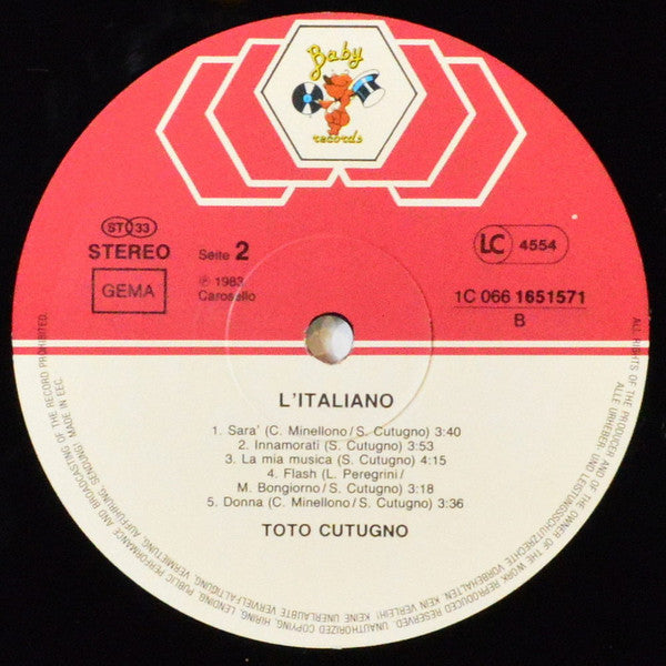 Toto Cutugno – L'Italiano