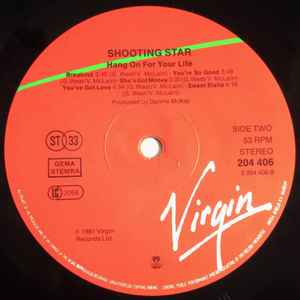 Shooting Star  ‎– Hang On For Your Life