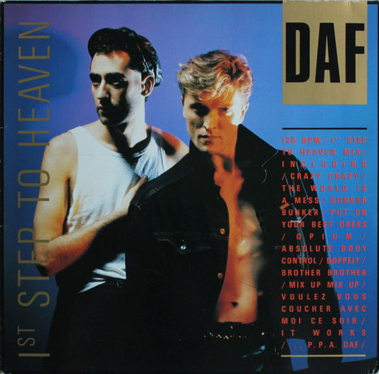 DAF ‎– 1st Step To Heaven   ,  1 press , Germany