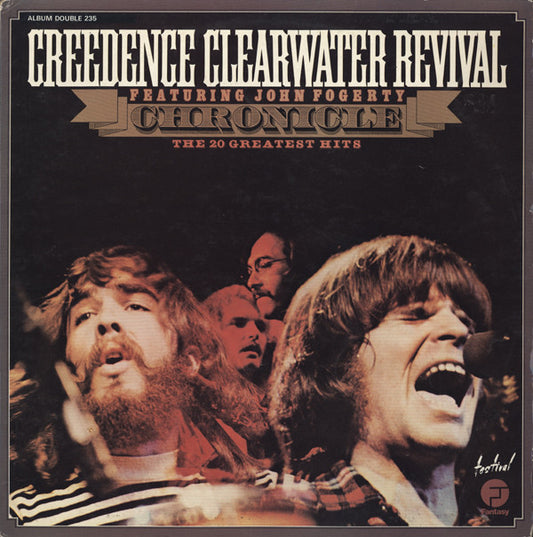 Creedence Clearwater Revival Featuring John Fogerty ‎– Chronicle (The 20 Greatest Hits)   , 2 LP, Gatefold