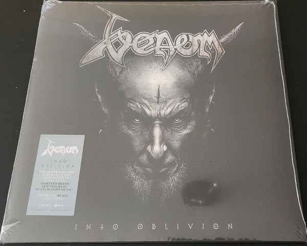 Venom  – Into Oblivion   ,  2 LP , Gatefold , 45 RPM, Limited Edition, Clear And Black Smoke Vinyl