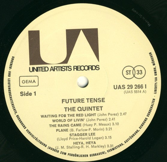 The Quintet* – Future Tense