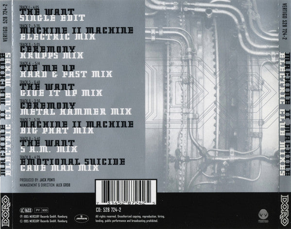 Doro – Machine II Machine (Electric Club Mixes)