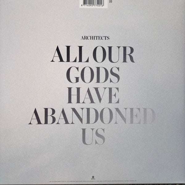 Architects  – All Our Gods Have Abandoned Us   ,  Gatefold , anniversary edition